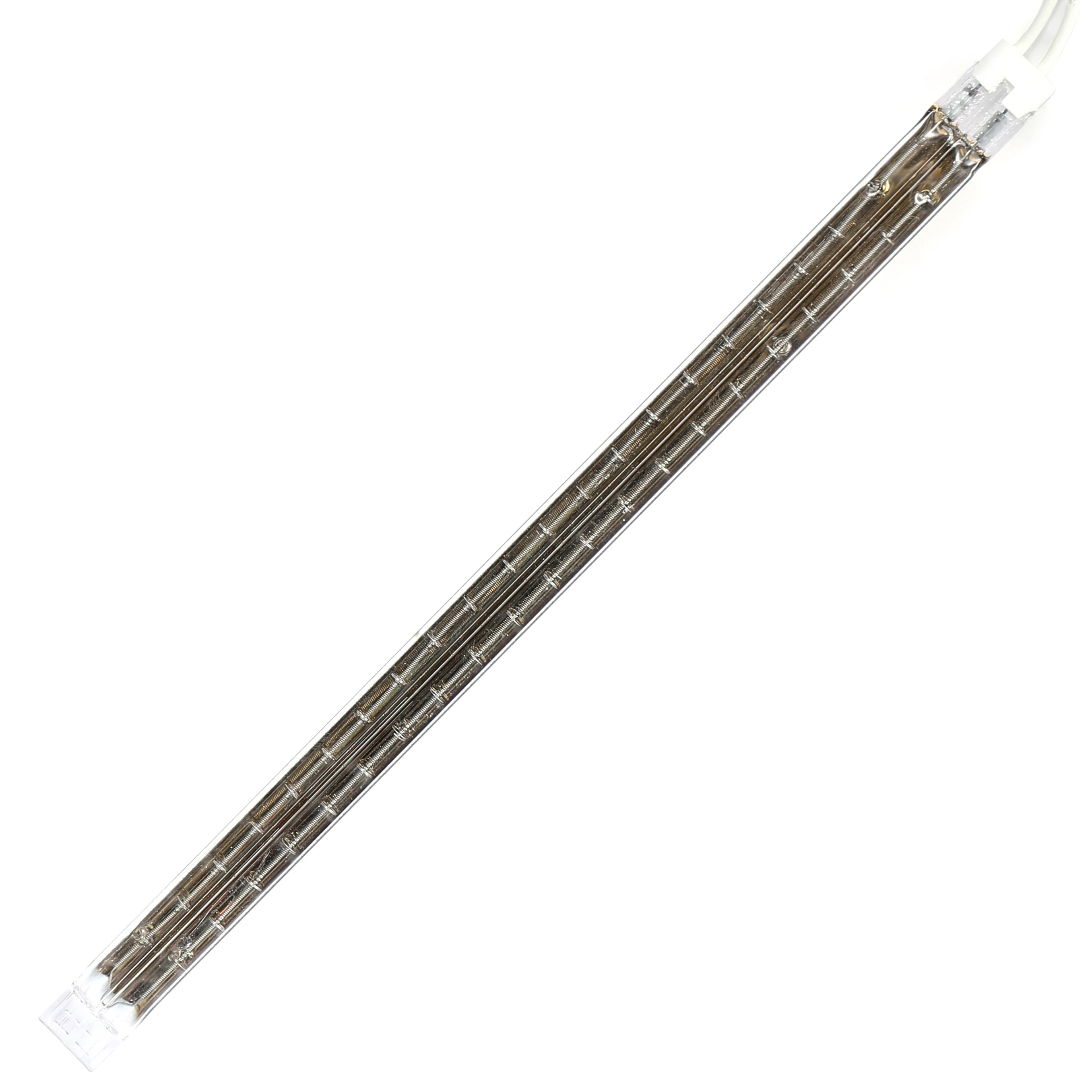 Medium Wave Carbon Infrared Twin Tube Heater Solar Power Heat Lamp