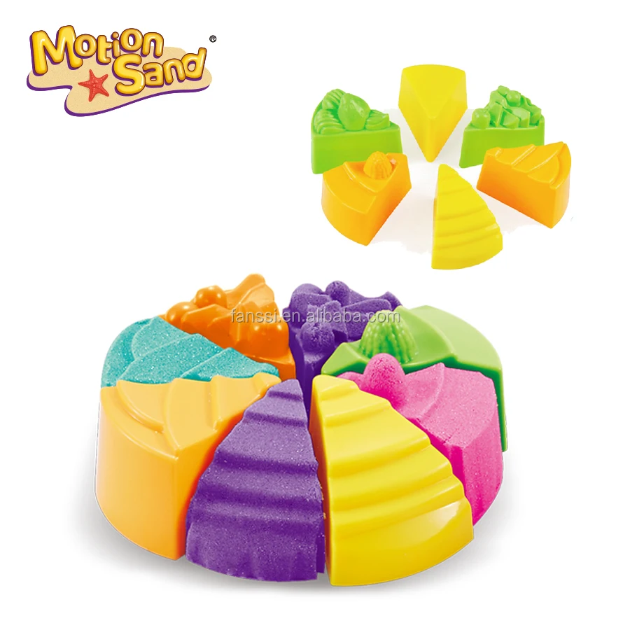New Summer Outdoor DIY Toy Games Magic Play Sand Kids Cake Mold Set