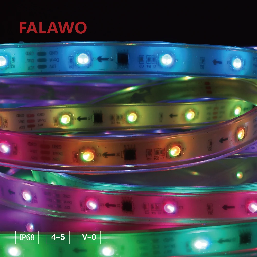 LED 5050 waterproof rgb light strip with ip68 lighting resource