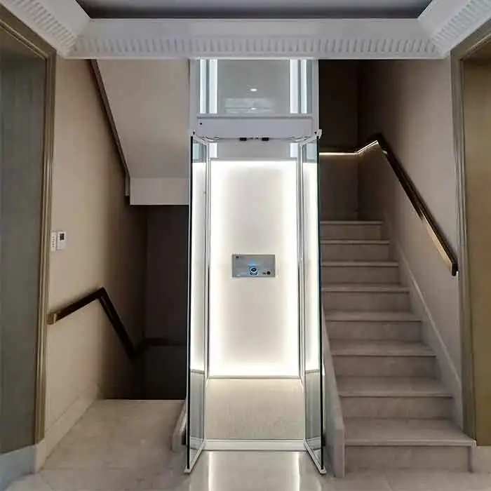 2-5 Floors residential shaftless elevators small home lift 3 floor hydraulic house villa lift passenger elevators