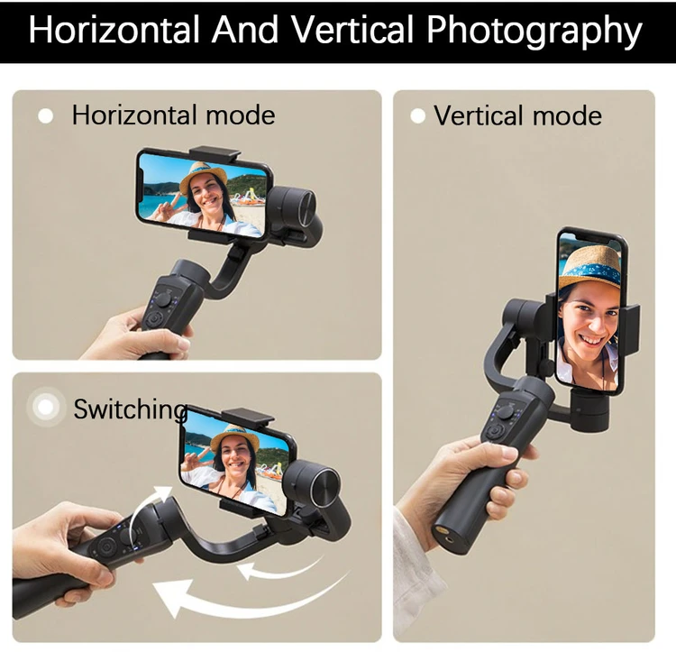 Handheld mini gimbal S5B stabilizer for cellphone Video Record Smartphone Gim For phone Action Camerbala Gimbals Stabilizer