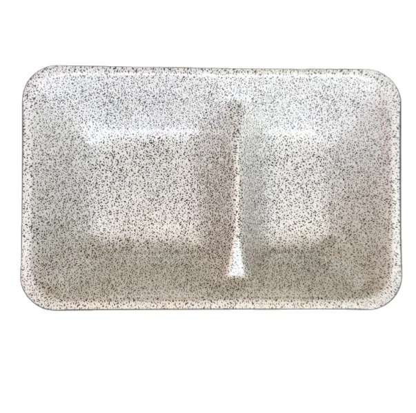 2023 Лидер продаж прямоугольный 8x10 Золотой Бытовой пластиковый лоток для пищевых продуктов