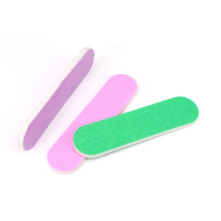Good Quality Wholesale Professional Customized Color & Logo Small Nail Files For Beauty Salon