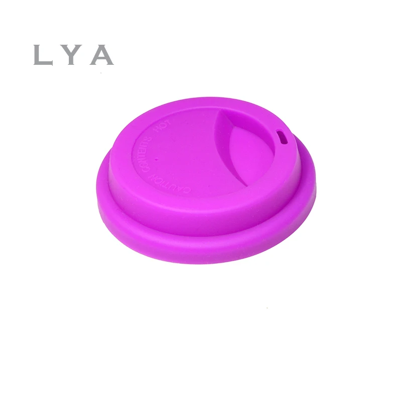 
Custom Logo Silicone Coffee Cup Lid Leak Proof Cup Cover for Coffee Tea Travel Mug 