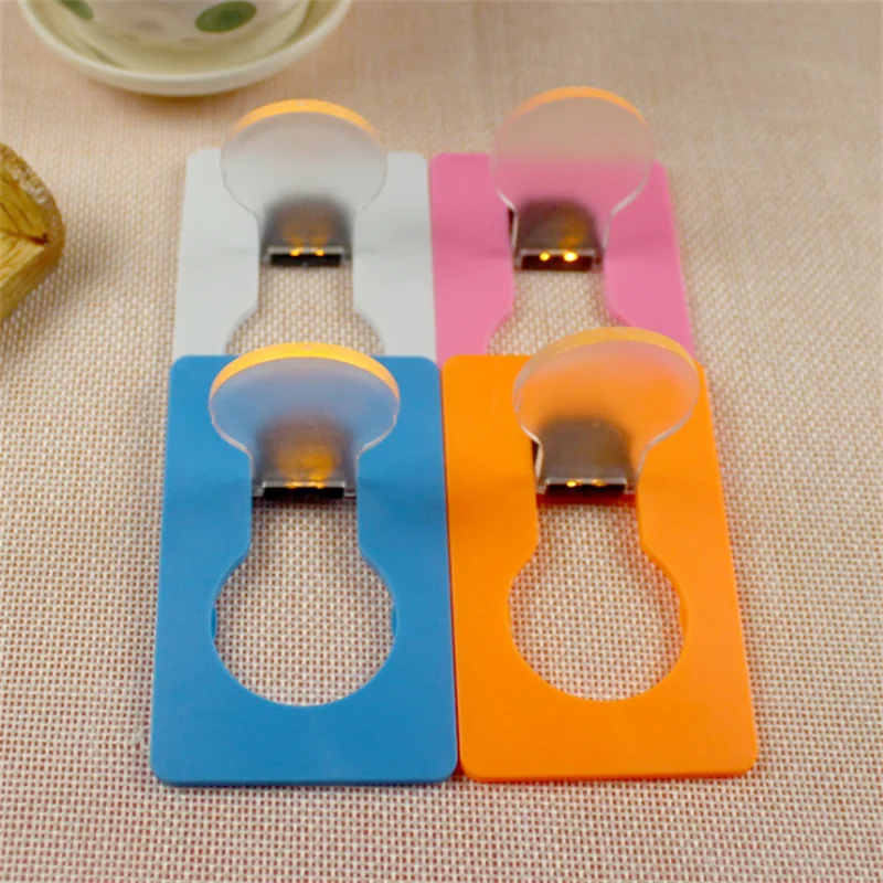 Lelyi Portable Wallet Card light Pocket LED Card Creative Night Light Lamp