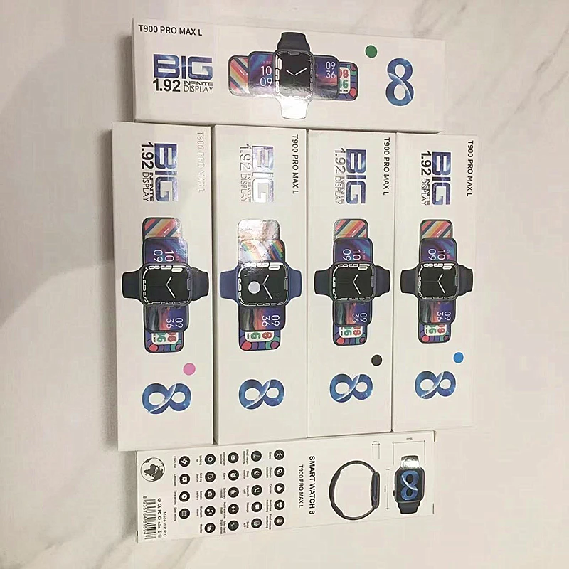 T900pro Max L Smart Watch Iwo Reloj Inteligente Montre Waterproof T900 Pro Max L Series 8 Smartwatch
