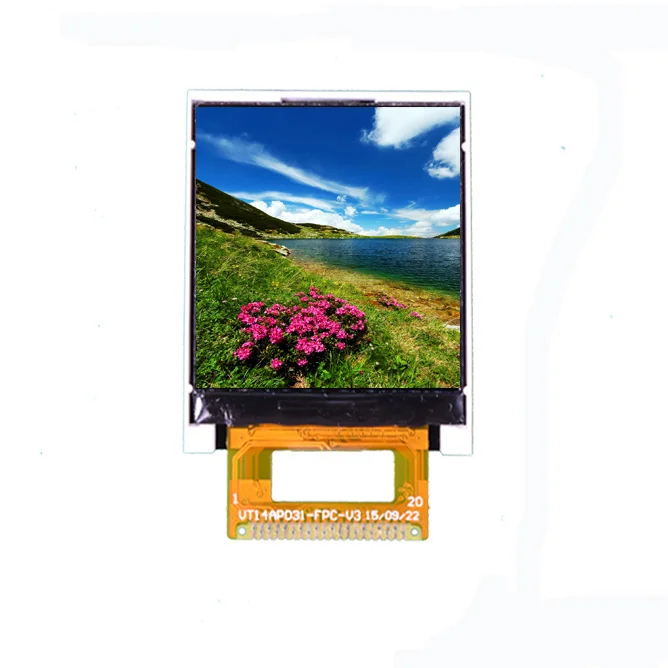 Высокое качество 128x128 RGB 6 часов дисплей экран 4-провод SPI 16 Pin FPC 1,44 дюймов TFT ЖК-модуль