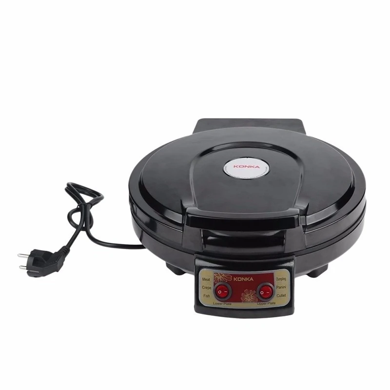 
KONKA 220V Non-stick Electric Crepe Maker Pizza Maker Pancake Maker Crepe Making Pan For Household Kitchen Tool Cooking Pan 