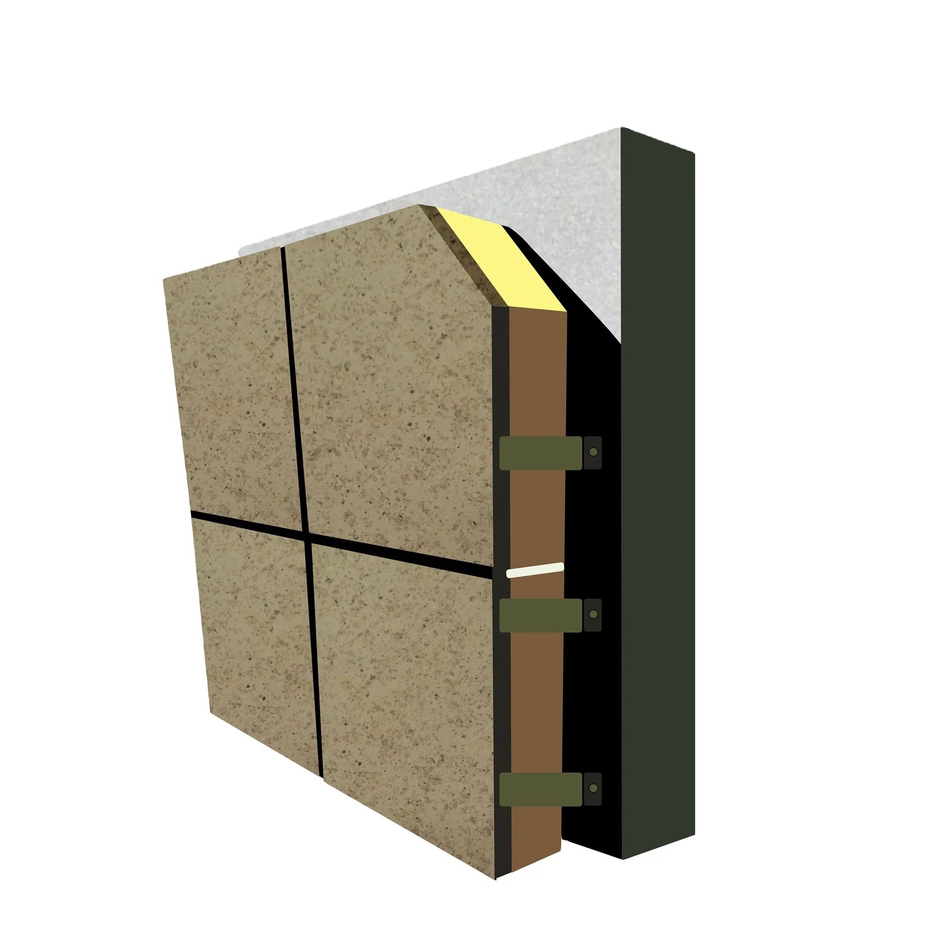 Высококачественная теплоизолированная внешняя стеновая панель по хорошей цене