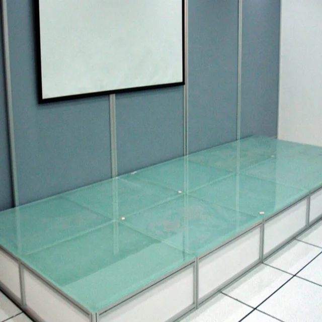 Customer Szie and Laminated Tempered Glass Floor for Villa,curtain Wall, Sky Walk,bar