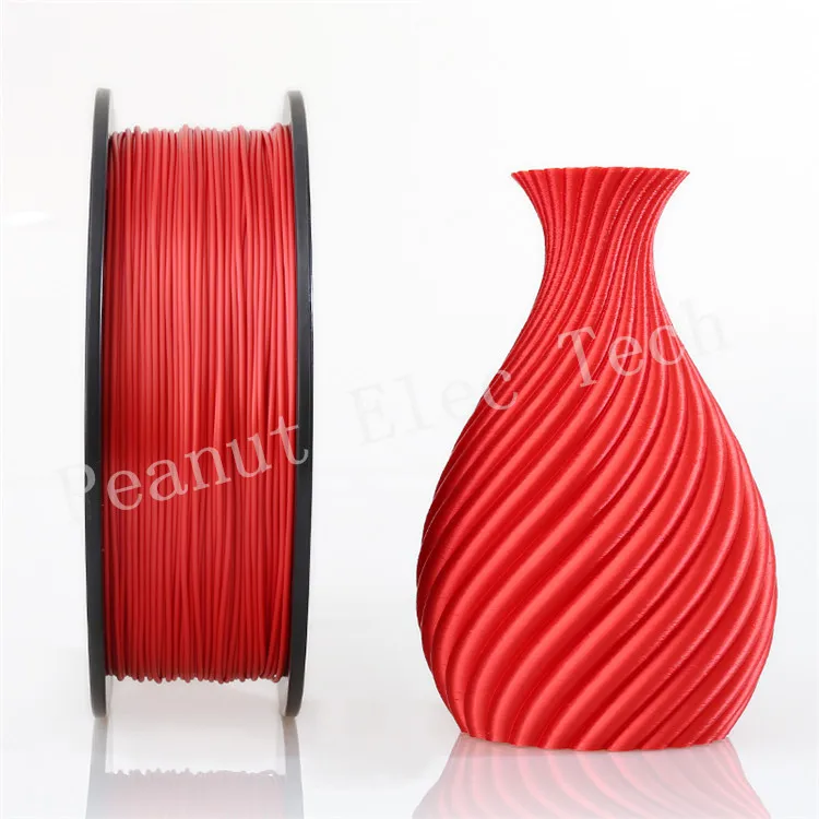 CooBeen High Quality 3D Printer Filament SILK PLA 1.75mm/1kg 2.2lb Spool Reel Neat Winding Factory