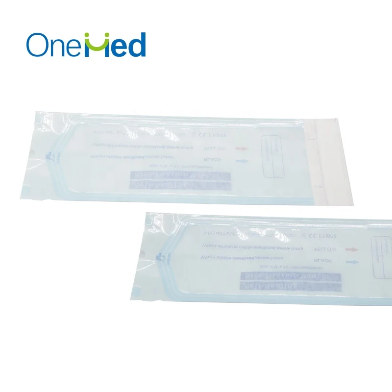 HOT sale Sterilization Pouches for Dentist Tools medical self sealing sterilization pouch