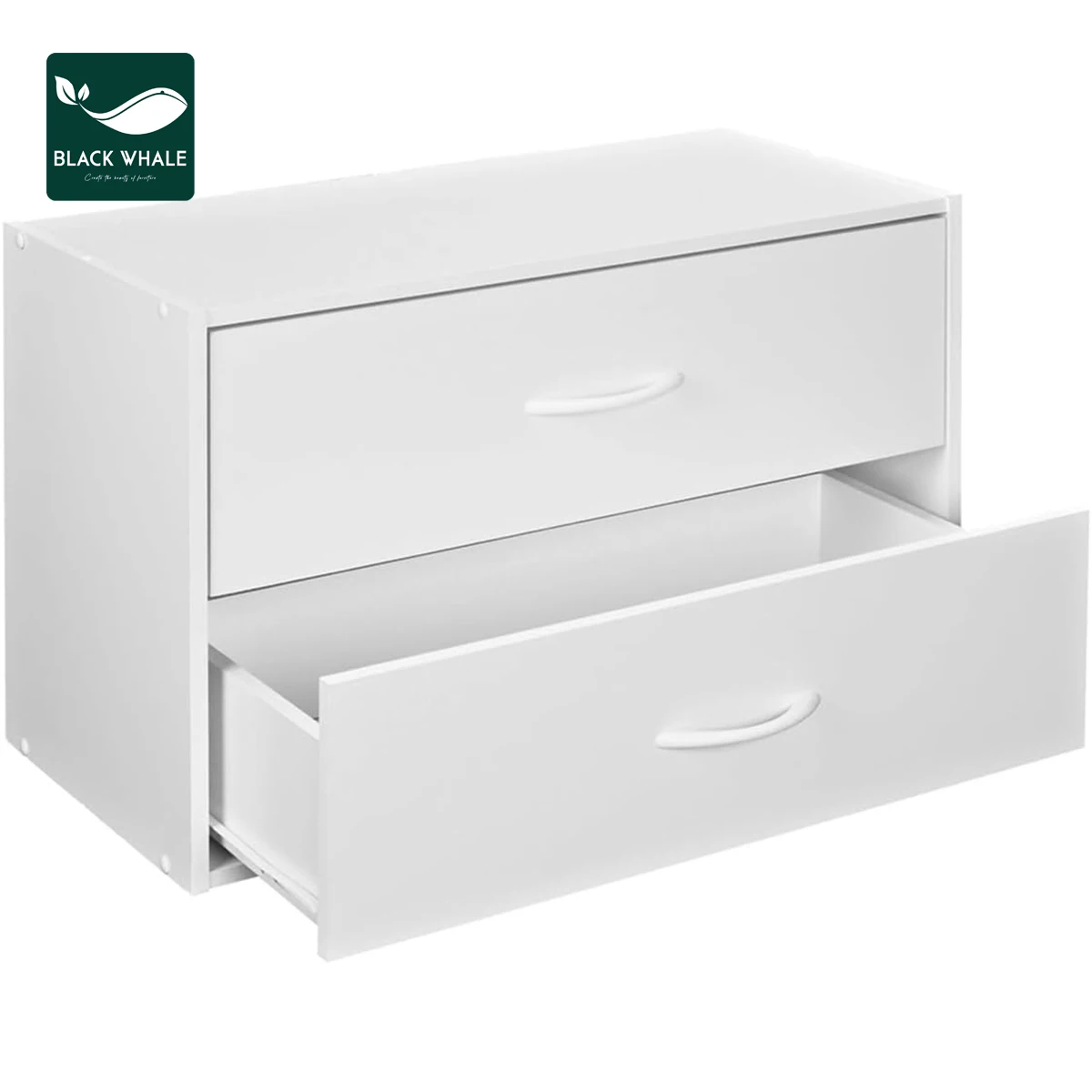Manufacturer Bedroom Kitchen 2 Wooden Drawer Kids Cloth White Closet Storage Organizer Under Desk Drawer Chest Of Drawers