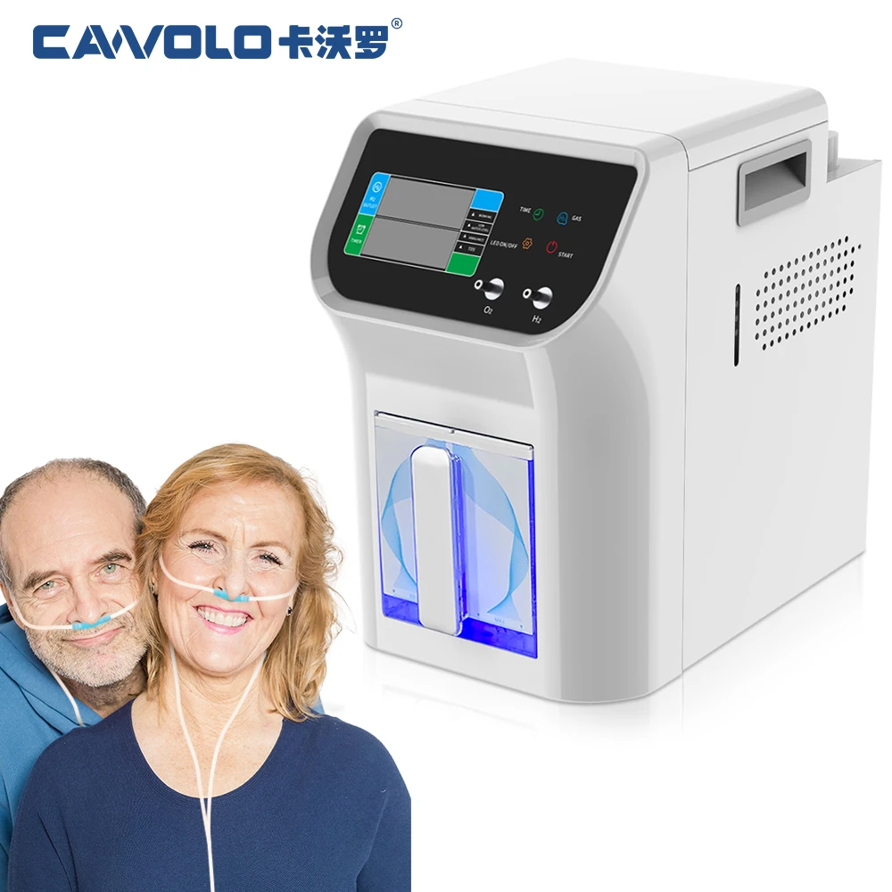 Cawolo New Arrivals 1500ml Large Flow Hydrogen Inhaler Pem Technology Hydrogen Inhalation Machine Breathing