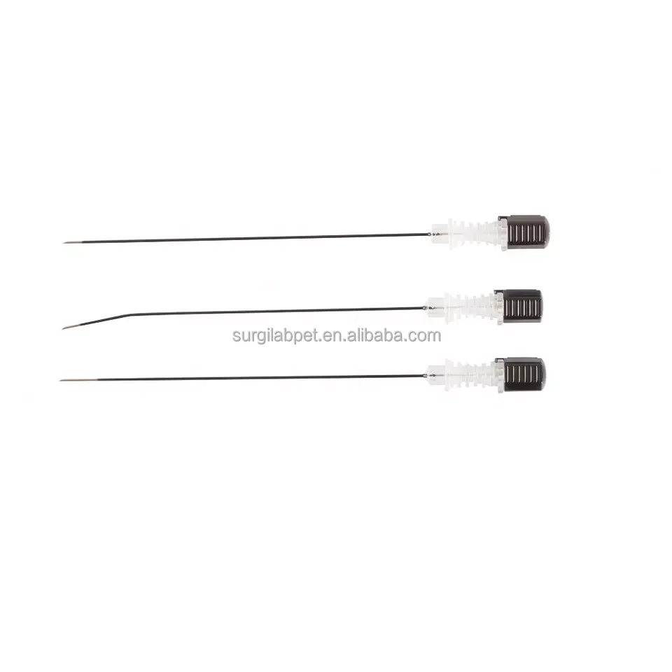 Medical Consumables Supplies Coaxial Pucture RF Needles Large Factory Disposable Stainless Steel quincke bevel spinal needle