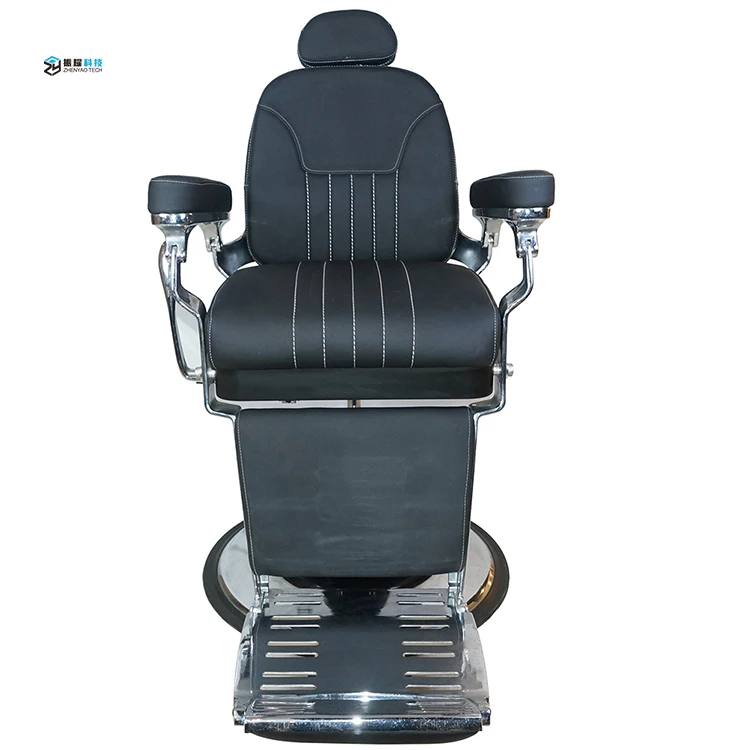 Foshan salon furniture leisure barbershop chairs classic heavy duty portable barber chairs