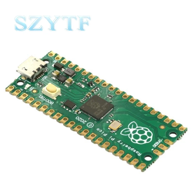 Raspberry Pi Pico Board RP2040 Dual-Core 264KB ARM Low-Power Microcomputers High-Performance Cortex-M0+ Processor