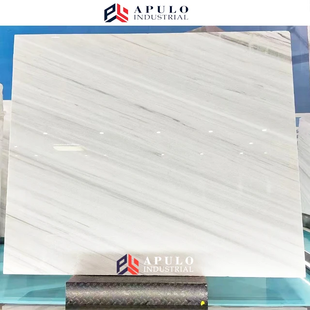 Factory direct crystal blue wooden traventino/travertine white sand marble slab