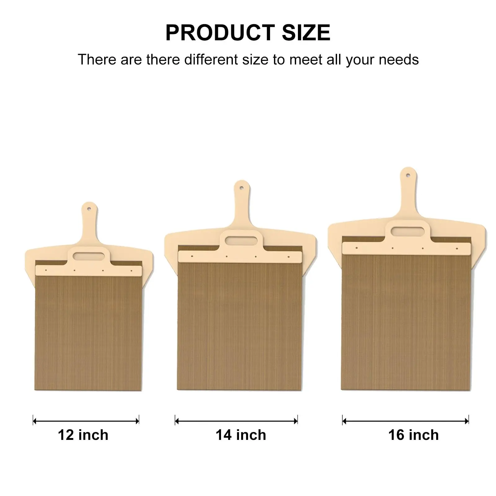 New Pizza Sliding Shovel Spatula Magic Pizza Transfer Slider Non-Stick Sliding Pizza Peel for Baking Dough