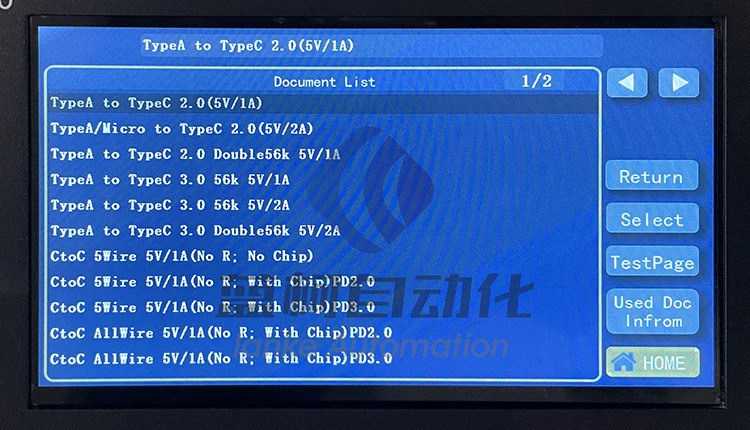 Тестер для 5100 кабелей тестер тестирования кабеля данных USB типа C Micro RJ45 аудио DC