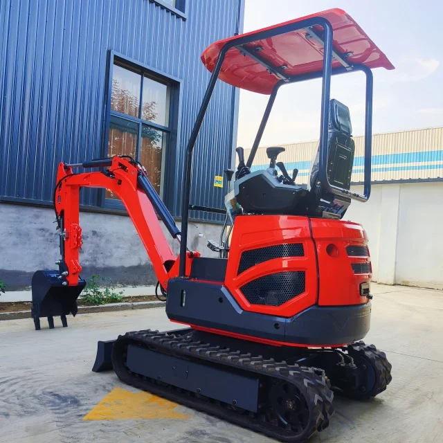 Household Crawler Hydraulic Micro Excavator 1ton Small Digger 2.5 Ton Mini Excavator Meet Ce/epa/euro 5