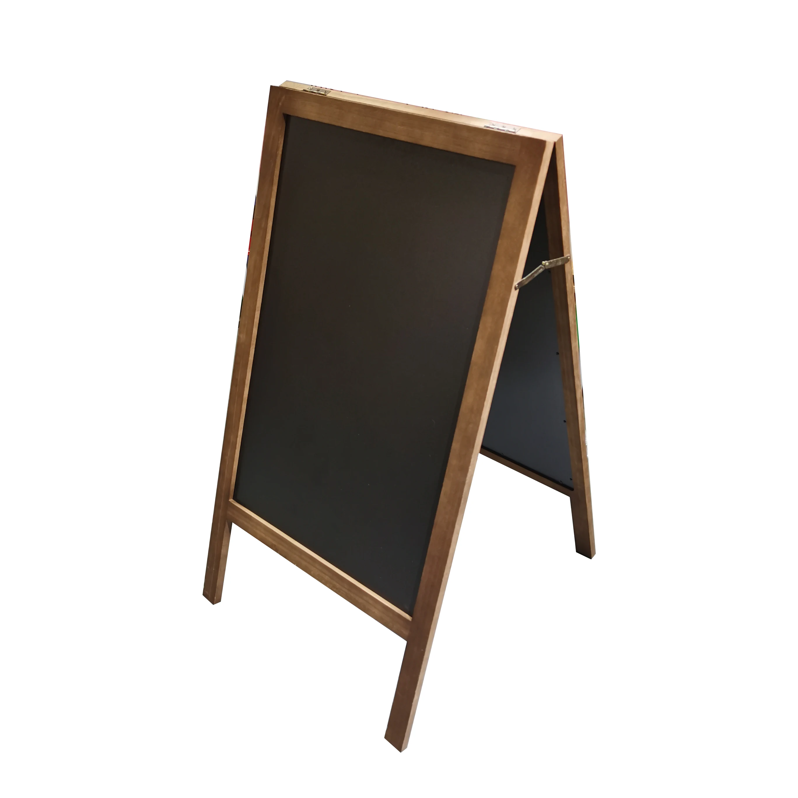 Good Quality Wooden Easel Chalkboard Standard Round Top A Frame Chalk Board