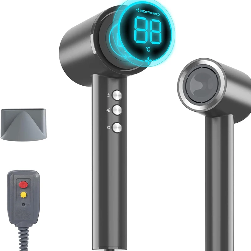 Фен премиум-класса Revair-Обеспечьте себе гладкие волосы без завивки при каждом использовании-раскрывайте истинный потенциал ваших волос.