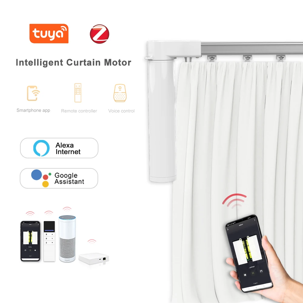 Raex MP43 Curtain Switch, Smart Home Wireless Curtain Motor Switch