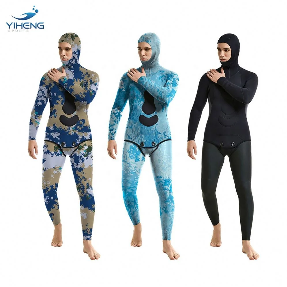 YIHENG Professional Manufacturer Antiuv Long Sleeve Spear Fishing Speargun Wet Suit