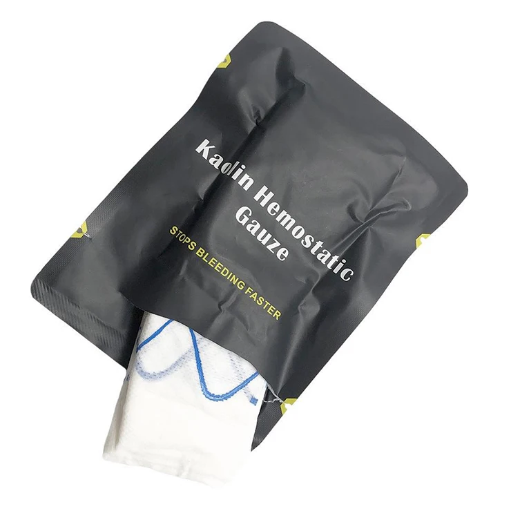 jumbo absorbent medical cotton non woven fabric gauze piece individually wrapped soluble hemostatic gauze