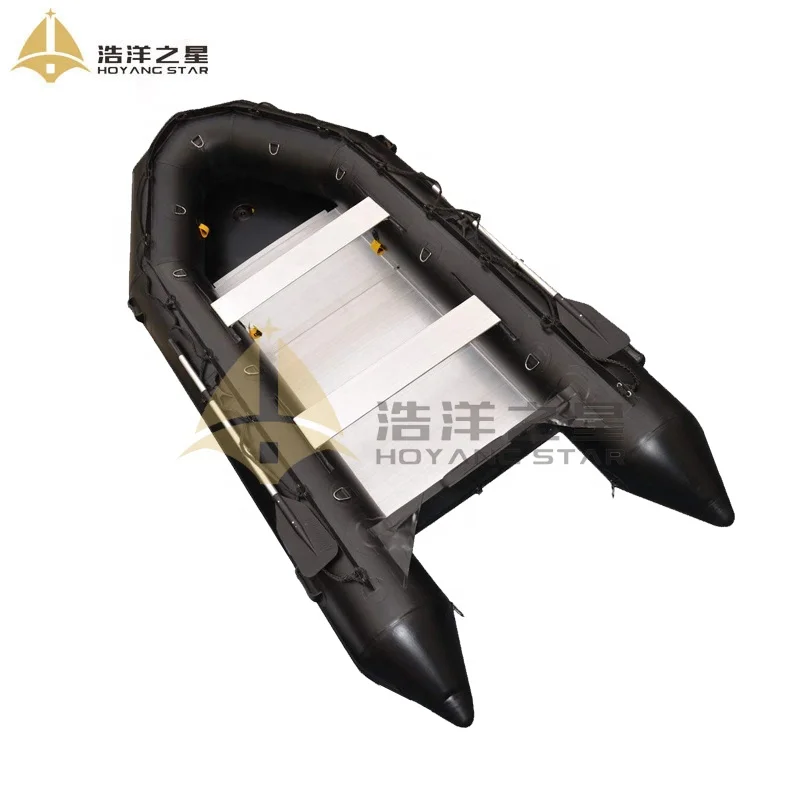 rescue boat Inflatable Boat with aluminum Floor