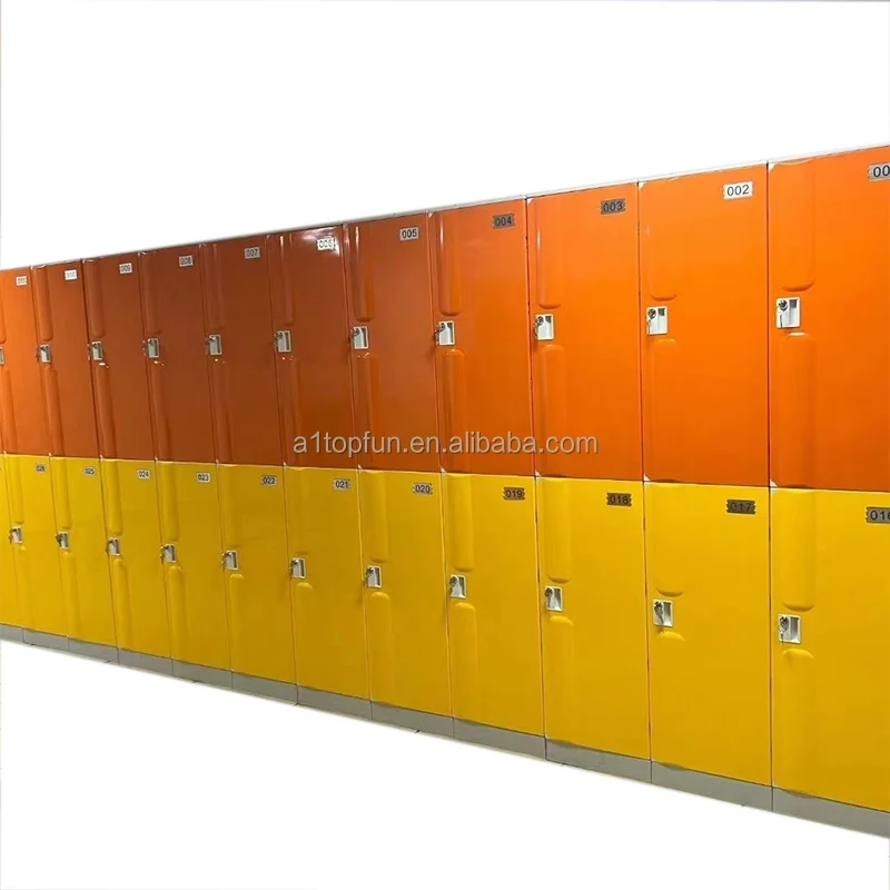 Factory Price Gym Storage Cabinets Easy Assemble School ABS Plastic Locker