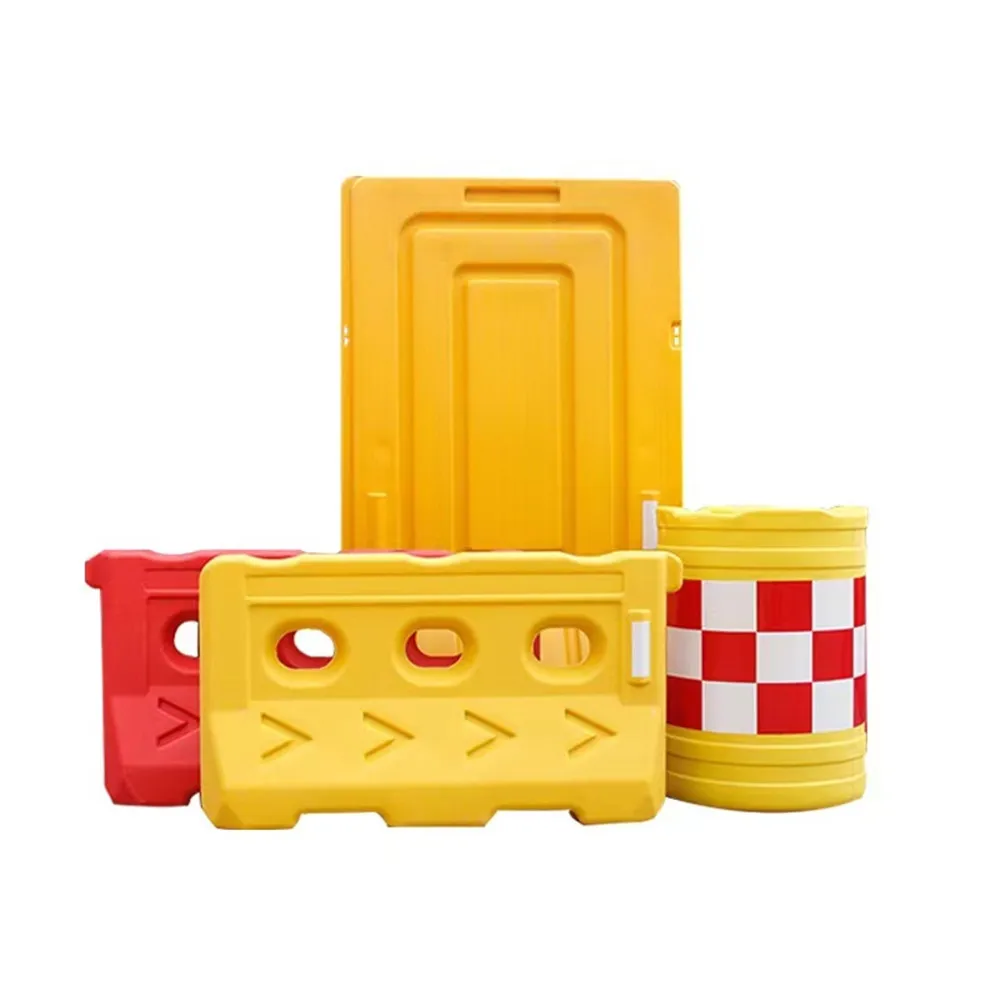 Съемный дорожный барьер пластиковый защитный водный