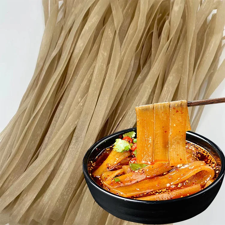 Низкий минимальный заказ высокое качество чистый прозрачный горячий горшок вермишель сладкий