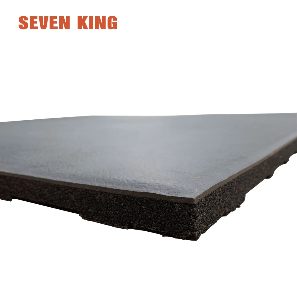 Новая модель, Нескользящие, высокая плотность, амортизирующие Коврики для пола в тренажерном зале