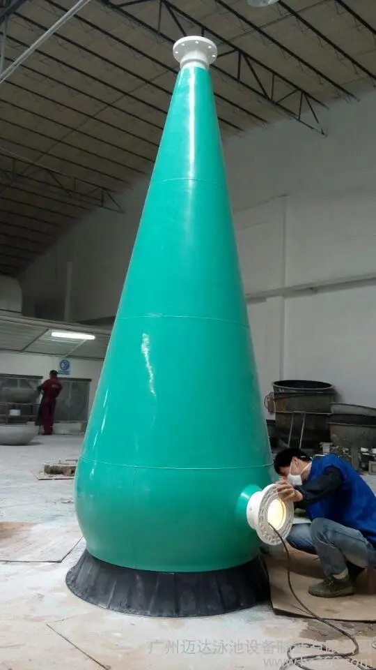 Factory direct sturgeon breeding FRP   oxygen cone Aquaculture Equipment