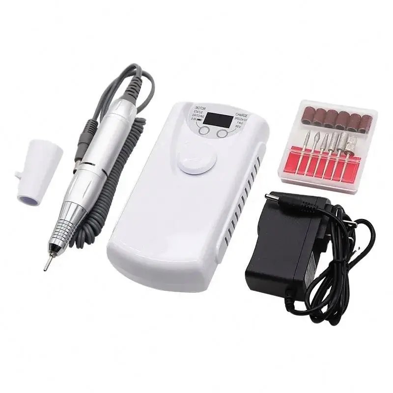 2024 High quality  Nail Drill 30000rpm Manicure Tool nail drill Rechargeable Polishing Nail Polisher Machine Primer Pen Portable
