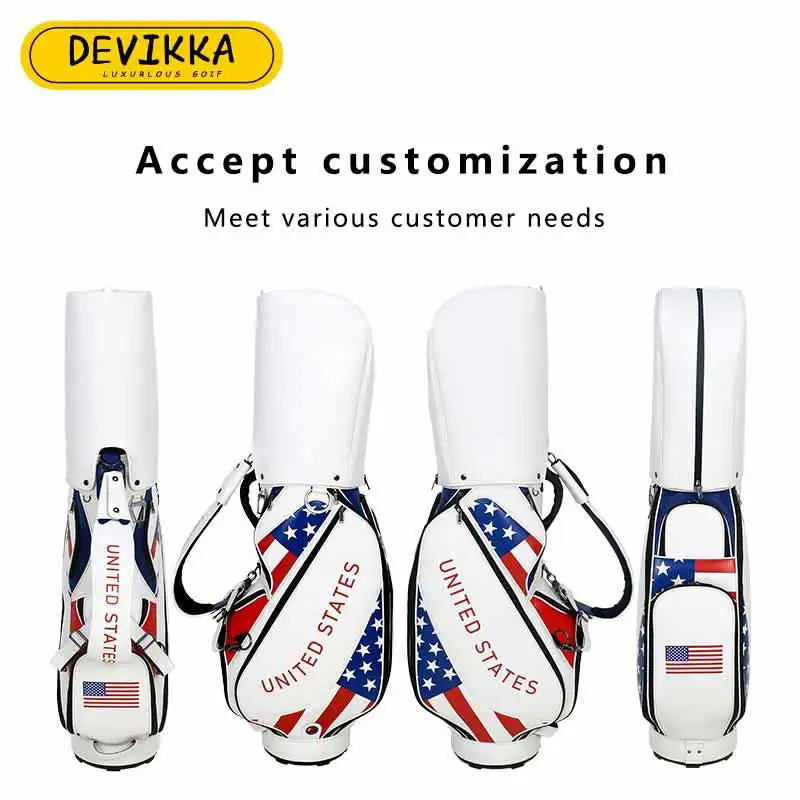 KONDAY Hot sale factory wholesale customer LOGO Hot sale golf bag tour golf bag Custom Tour Golf Staff Bag