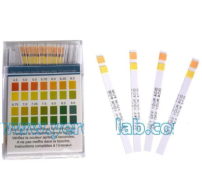 Class II  4.5-9.0 ph test strip CE ISO13485