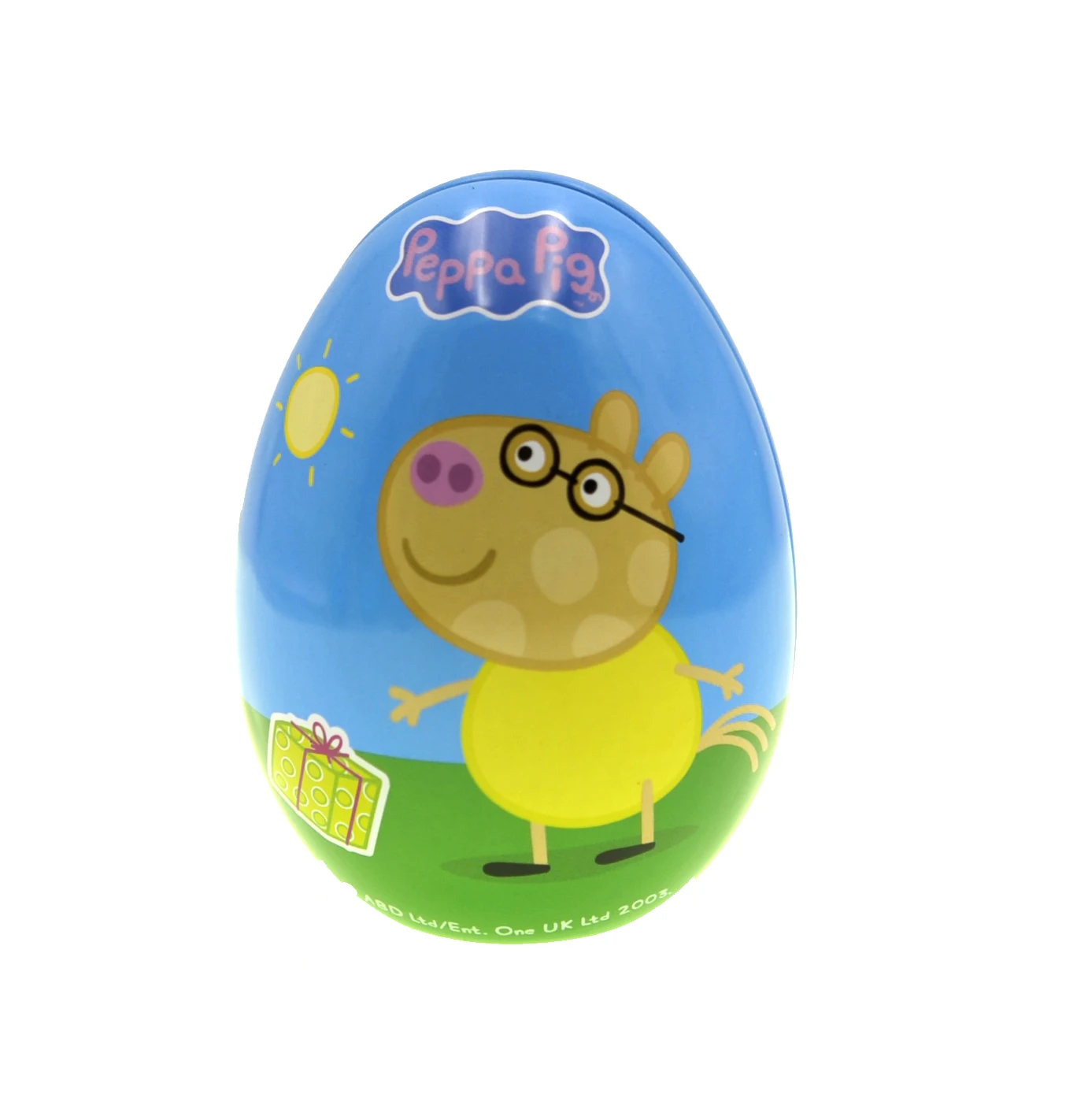 lovely cute egg Easter gifts Tin Box metal Package Box Egg tins custom printed tin box sample in stock