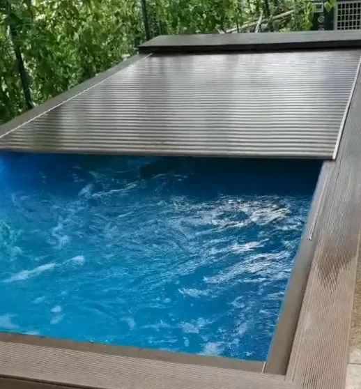 Recommended electric rolling curtain pool cover aluminum alloy foam thermal insulation UV pool cover