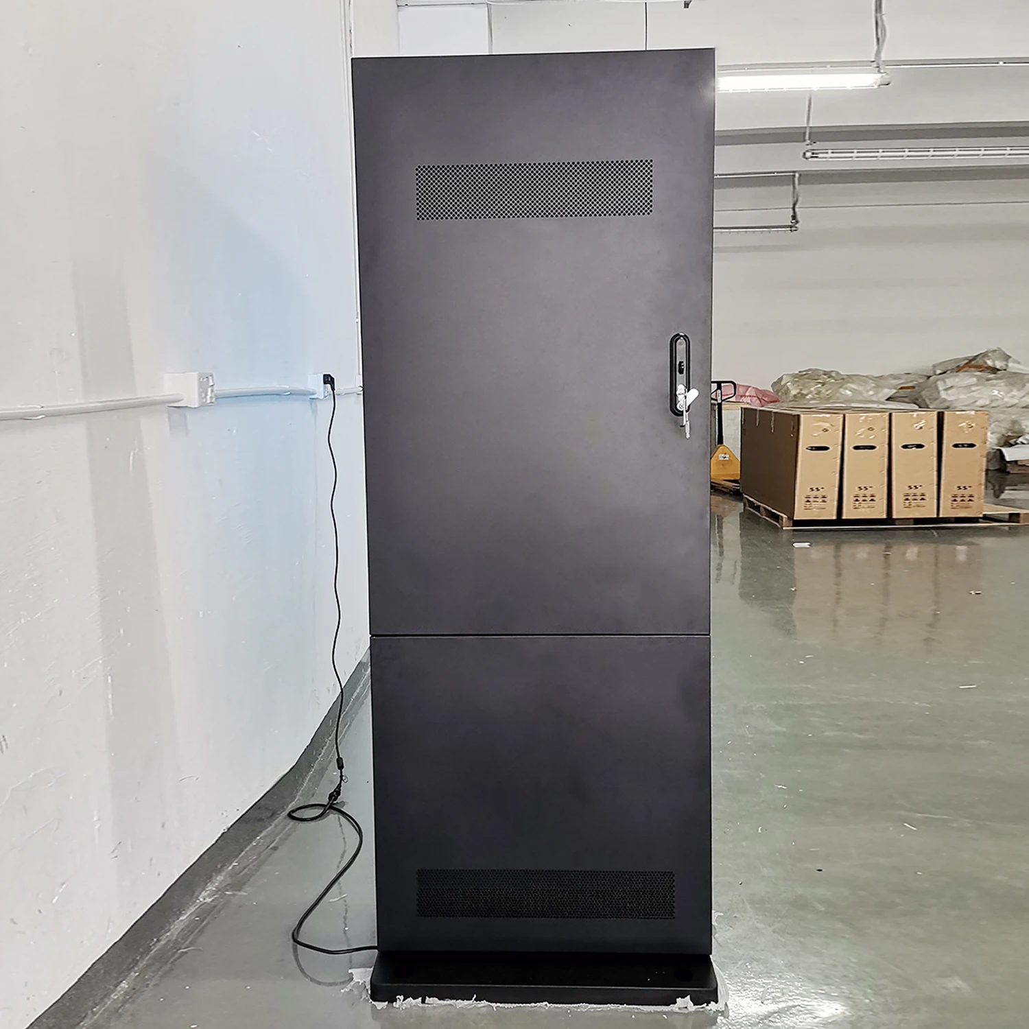High Brightness 2500nits touch screen lcd outdoor advertising totem kiosk CMS software LCD display digital signage and displays