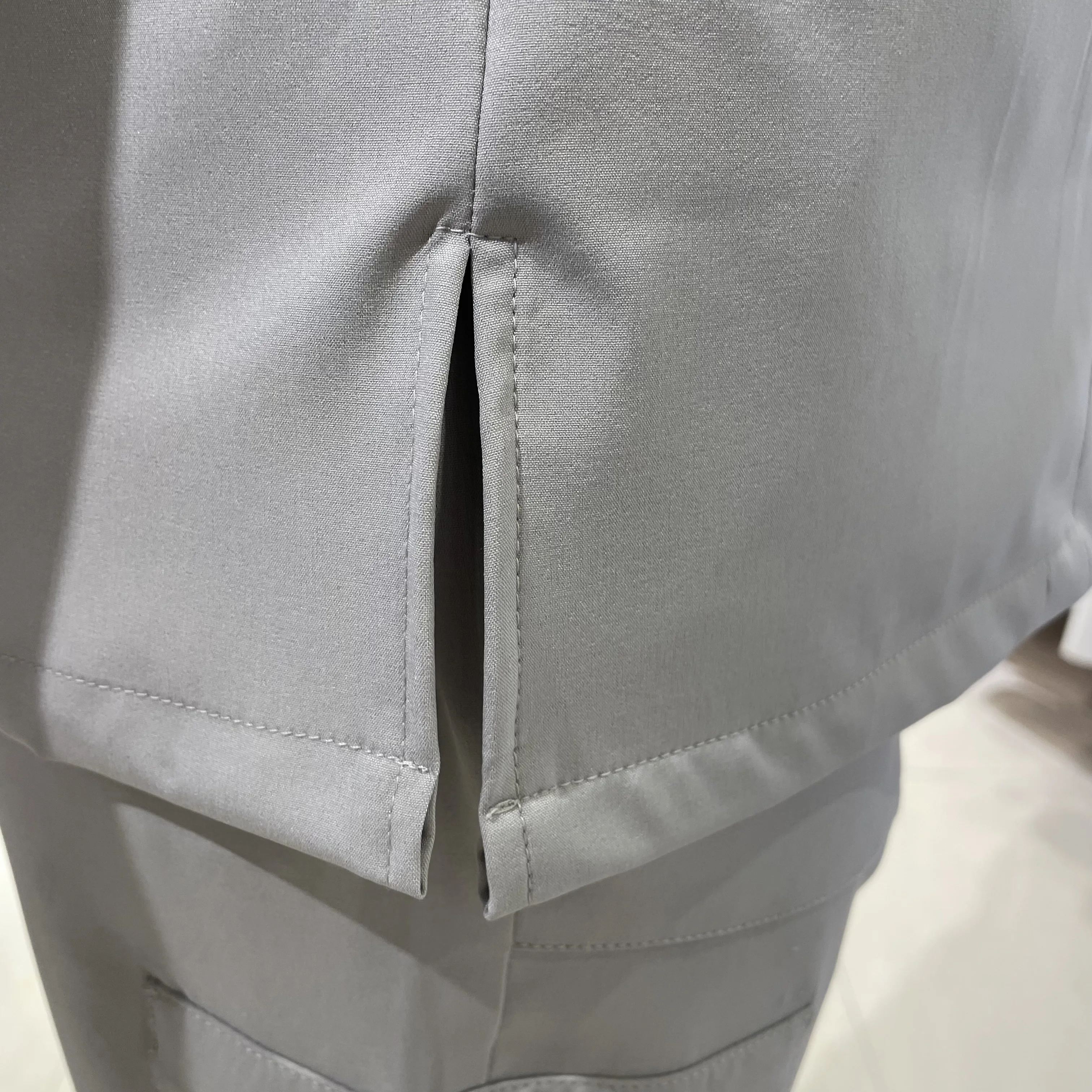 Новый тренд спандекс Мягкая ткань розовый цвет модный костюм хирурга набор для медицинского использования больницы