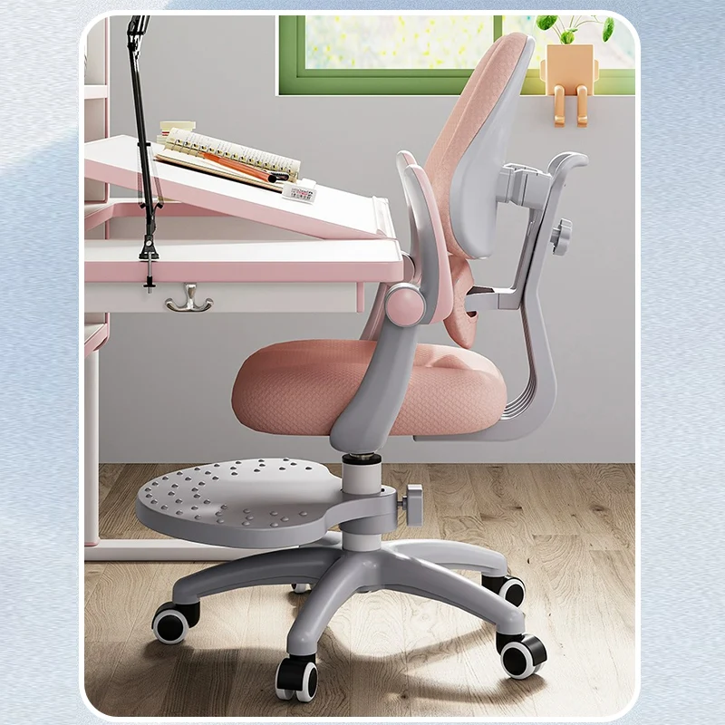 Kids Chair Easy Adjustment Double Back Growing Chair For Kids Study Perfect Support Learning Chair