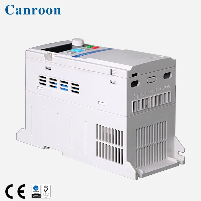 Mini VFD Inverter Manufacturer Supply 1HP 0.75KW Three or Single Phase 220 230V Air Cooling with Fan Contr