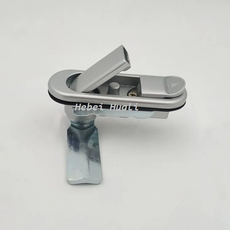 Замок двери шкафа кнопочный плоский стальной поворотный замок для двери шкафа