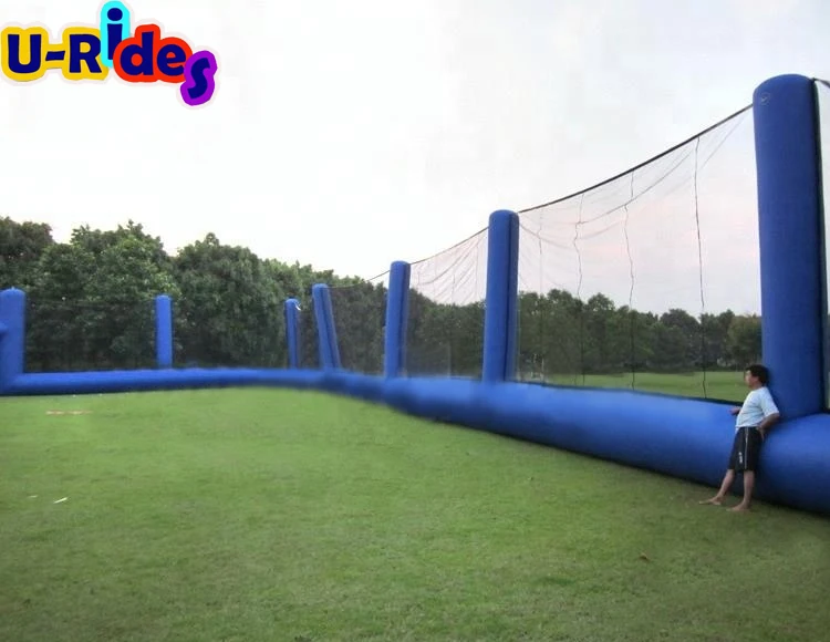 Bule color Oxford paintball nets inflatable paintball field netting
