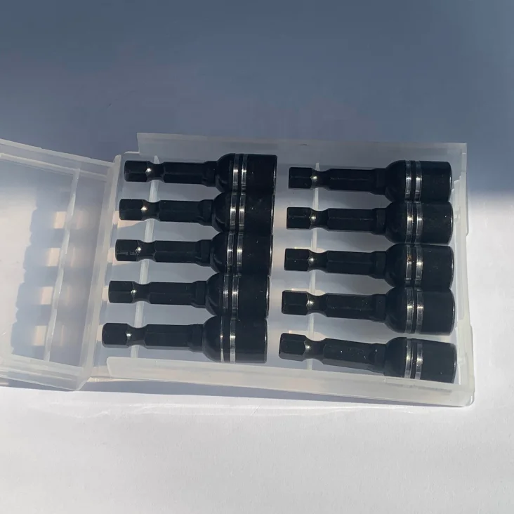 Hex Impact Magnetic Nutsetter Screwdriver Socket Driver Bit Set Nut Setter For Drill