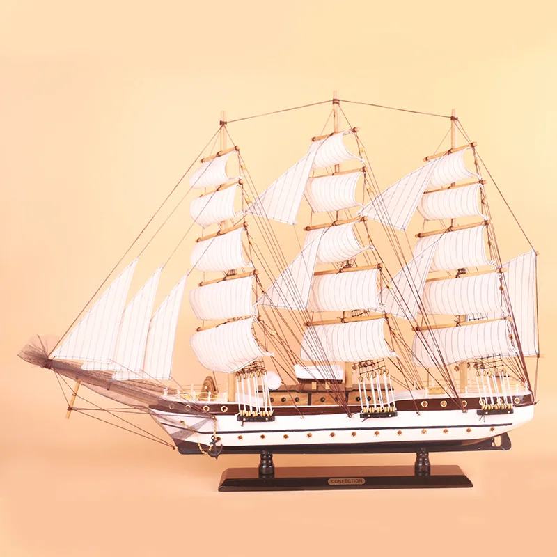 
Mettle High Quality Home Decoration Wooden Historical Ship Model Sailing Boat Model 