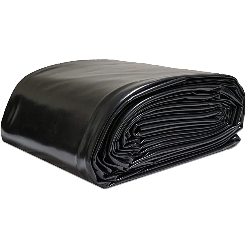 China high quality hdpe ldpe lldpe pvc epdm 1mm dam fish farm pond liner 1.5mm 2mm landfill biodigester liners geomembrane